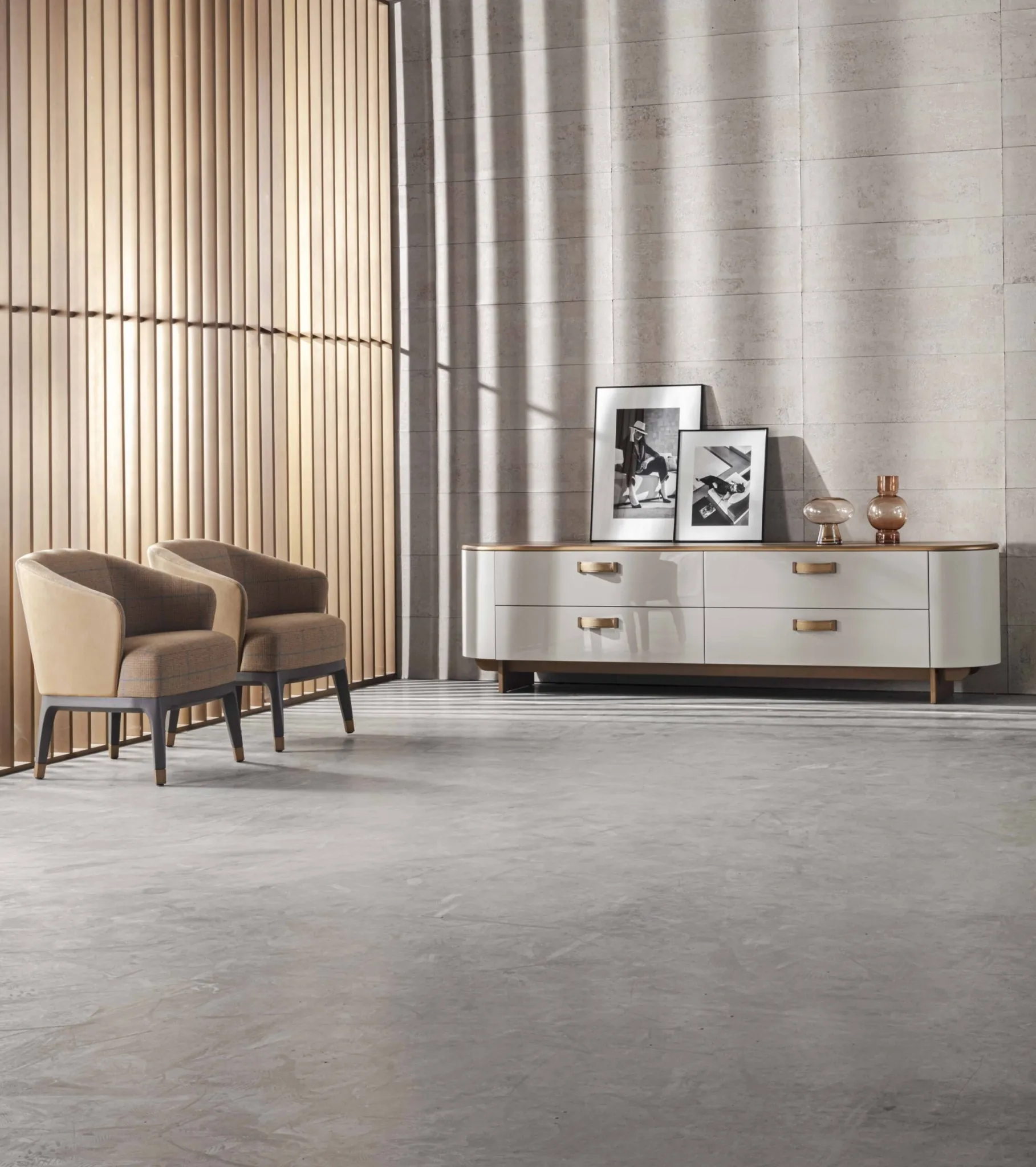 Meroni & Colzani Alassio, sideboard, night table