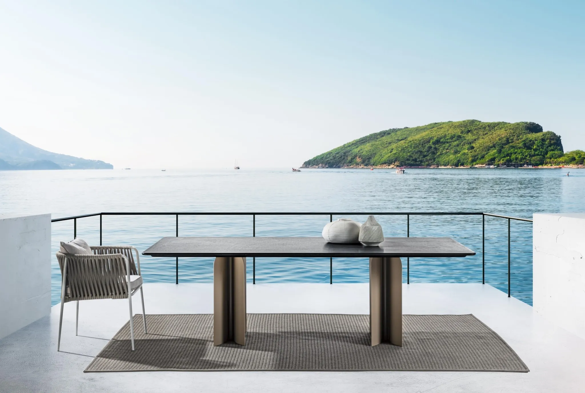 Meroni & Colzani Bolgheri, table, coffee table