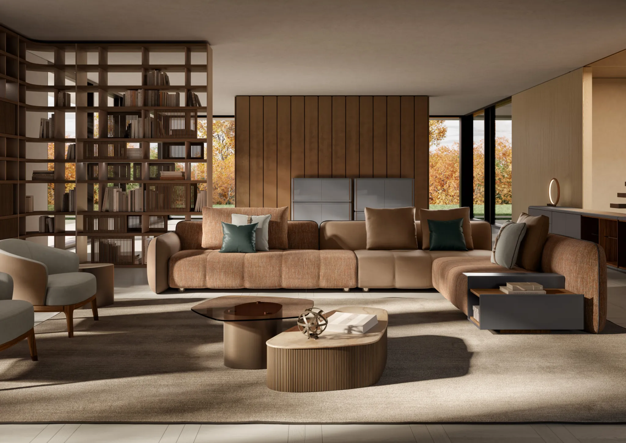 Meroni & Colzani Monza, bed, accessory, sofa